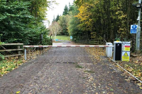 New access barrier installation